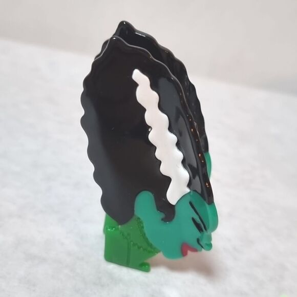 BRIDE OF FRANKENSTEIN HALLOWEEN HAIR CLAW CLIP - Picture 1 of 6